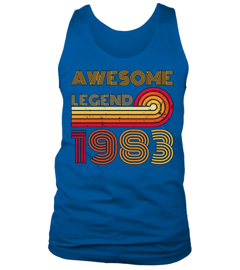 Awesome Legend 1983 Tank Top Unisex