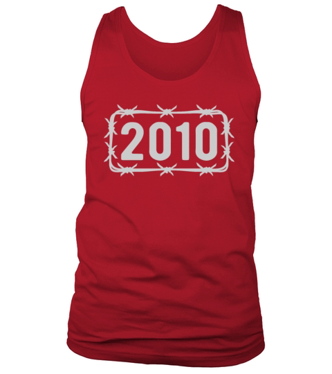 Birthday Vintage 2010 Barbed Wire Tank Top Unisex