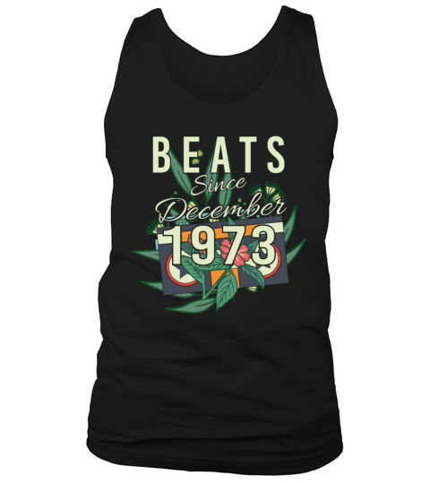 Born December 1973 Vintage Tank Top Unisex
