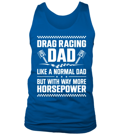 Drag Racing Race Car Dad Vintage Tank Top Unisex