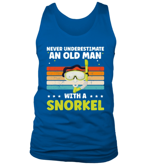 Funny Snorkeling Dive Design For Snorkeler Cool Tank Top Unisex