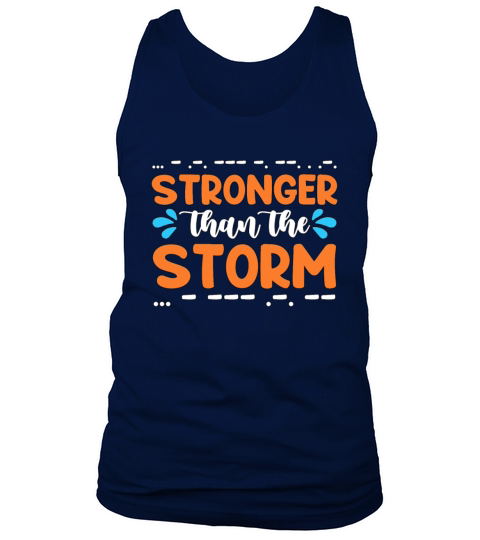 Ham Radio Stronger Than The Storm Radio Operator Tank Top Unisex