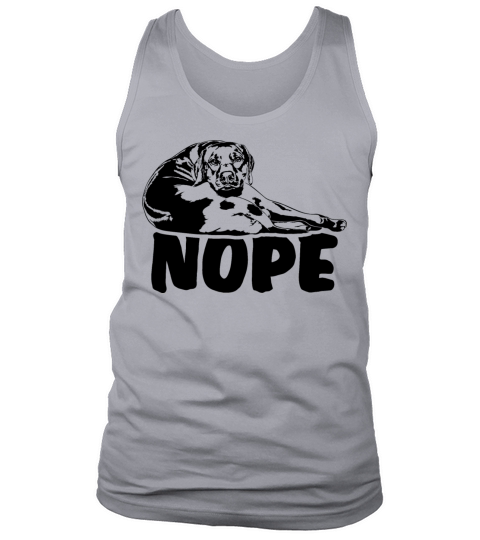 Rhodesian Ridgeback dog nope dog quote Tank Top Unisex