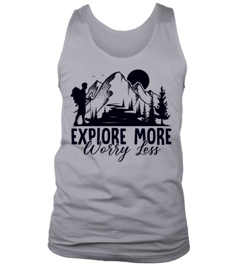 Vintage Mountains Climber Hiker Tank Top Unisex