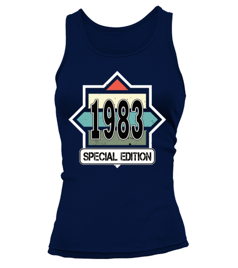 40th birthday vintage 1983 special edition Tank top Woman