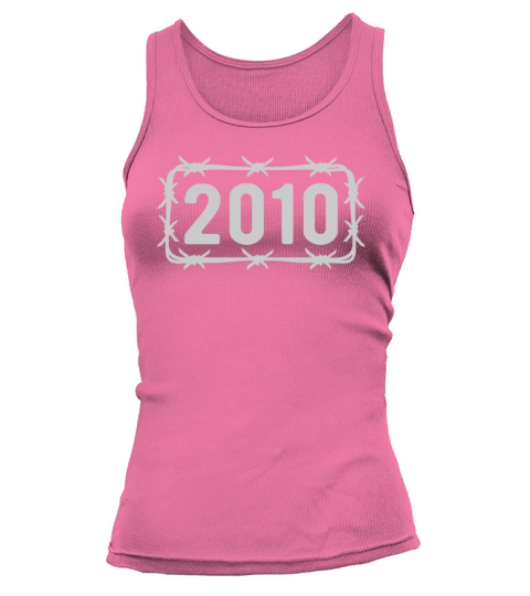 Birthday Vintage 2010 Barbed Wire Tank top Woman