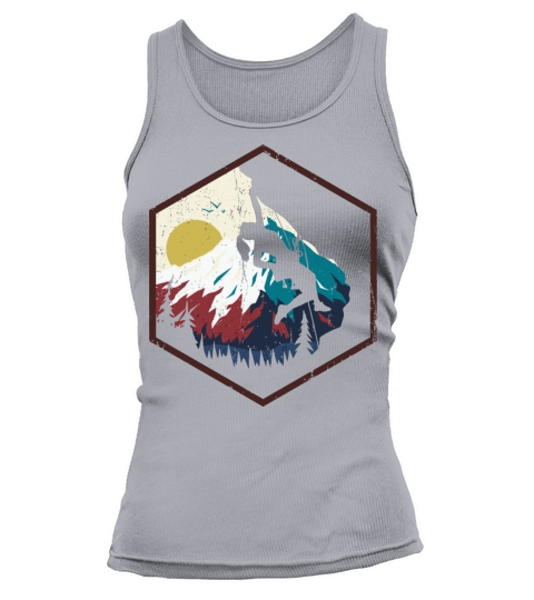 Bouldering Rock Climbing Vintage Design Tank top Woman