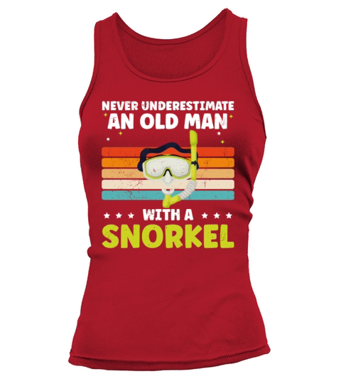 Funny Snorkeling Dive Design For Snorkeler Cool Tank top Woman