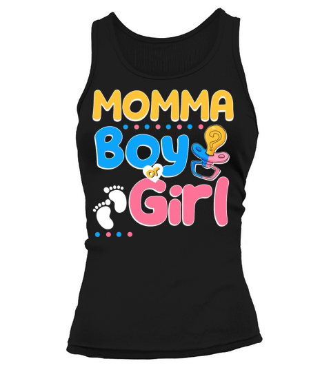 Pink or Blue Momma Loves You Best Mom Ever Tank top Woman