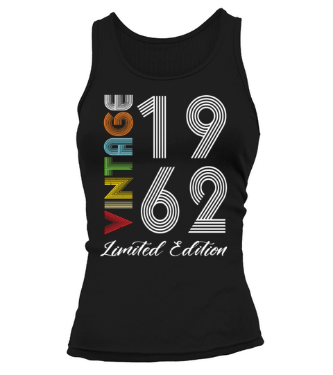 Vintage 1962 Vintage Birthday Retro Vintage Tank top Woman