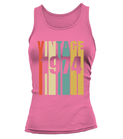 Vintage 1974 Retro Tank top Woman