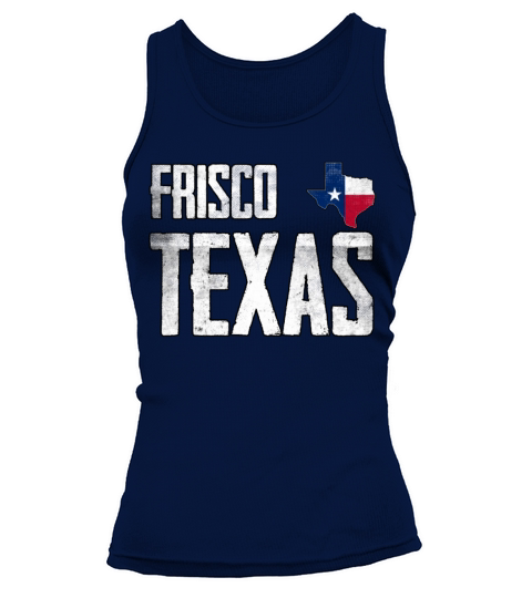 Vintage Frisco Texas Flag Tank top Woman