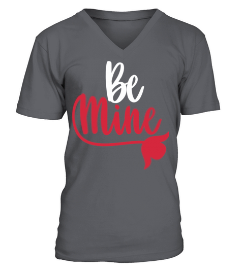 be minevalentineampamp39s day gift for girlfriend V-Neck T-shirt