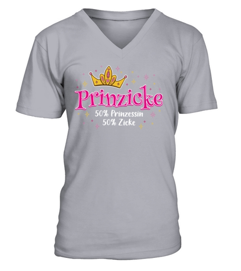Funny German Quote Black Humour V-Neck T-shirt