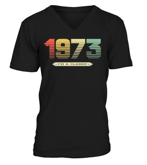 Im a Classic vintage 1973 V-Neck T-shirt