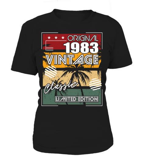 40th birthday vintage 1983 original classic 1983 Women's T-Shirt