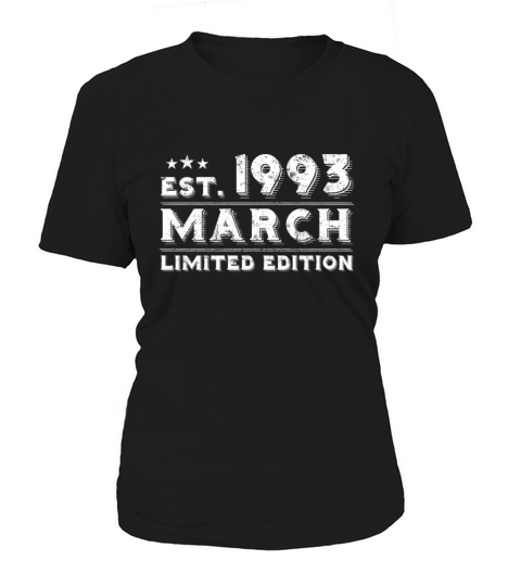 Est March 1993 - Birthday Present - Vintage Women's T-Shirt