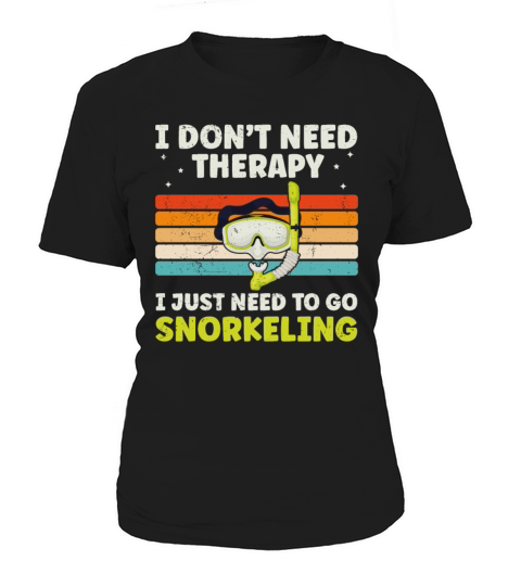 Funny Snorkeling Dive Design For Snorkeler Cool Women's T-Shirt