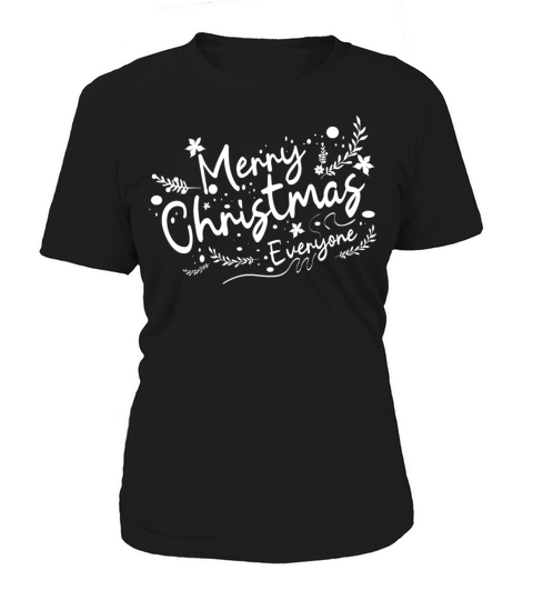 Merry christmas caligraphy Women's T-Shirt