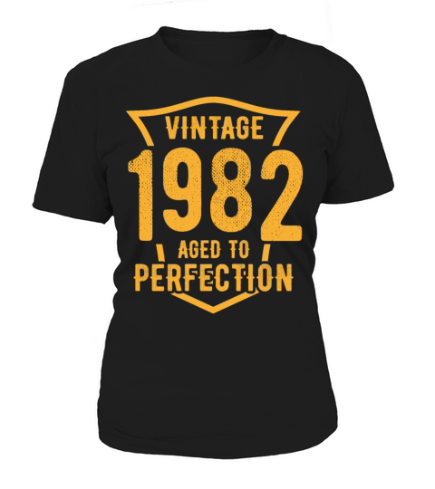 Vintage 1982 Aged To Perfection 42nd Birthday Women's T-Shirt