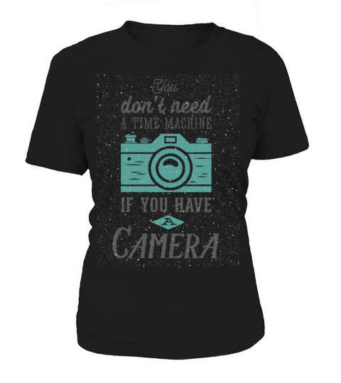 Vintage camera photography quote retro typography Women's T-Shirt