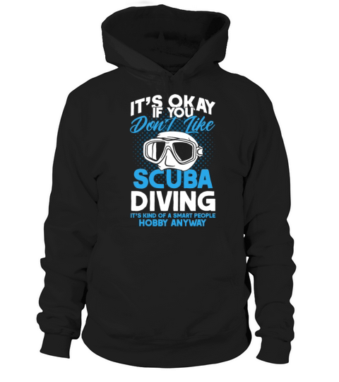 Scuba Diving Gift Underwater Lover Scuba Diver Hoodie Unisex
