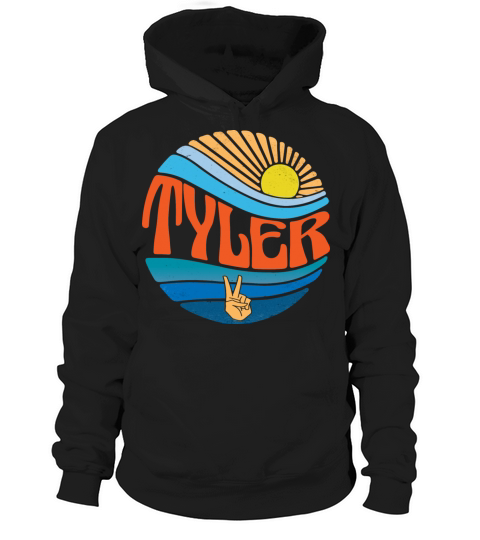 Tyler Shirt Vintage Sunset Tyler Groovy Tie Dye Hoodie Unisex
