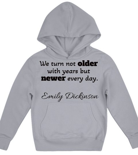 Emily Dickinson quotes Kids Hoodie