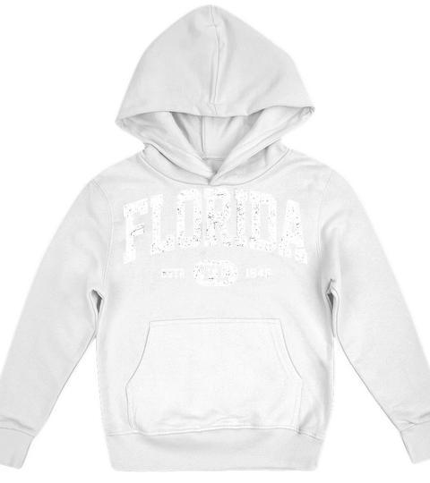 Florida Retro Vintage Florida Kids Hoodie