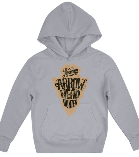 Funny Arrowhead Collecting Vintage Look Gifts Kids Hoodie