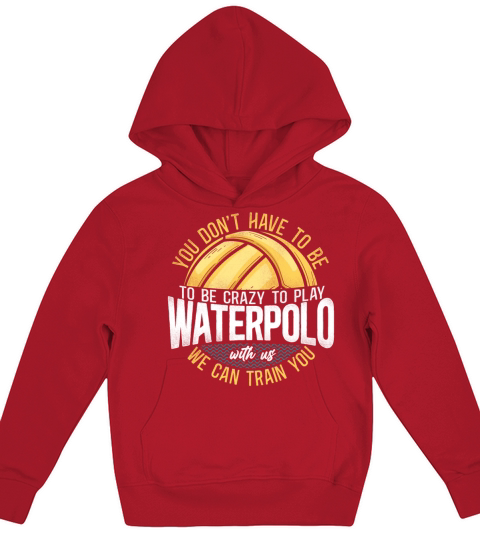 Water Polo Coach Vintage You Dont Kids Hoodie