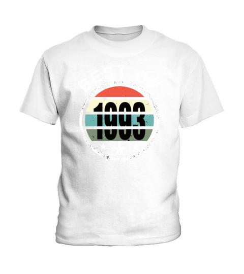 30th birthday vintage 1993 best of 1993 Kids T-Shirt