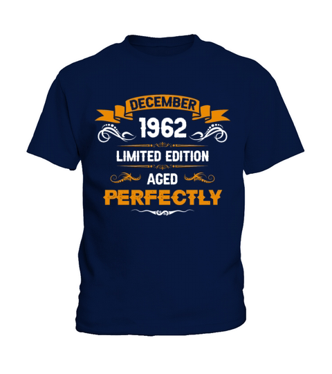 December 1962 Vintage Birthday Present Kids T-Shirt