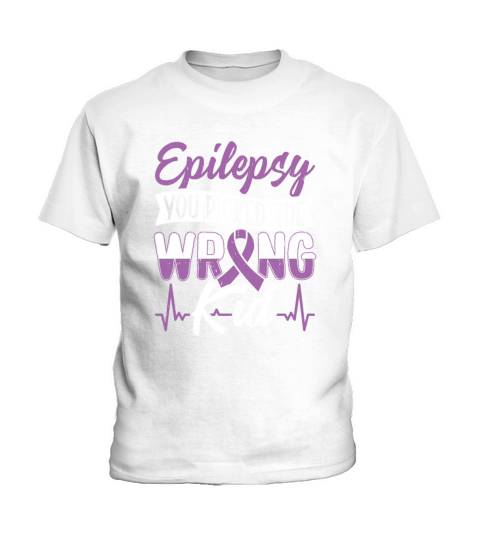 Epilepsy You Picked Wong Girl Epileptic Epilepsy Kids T-Shirt