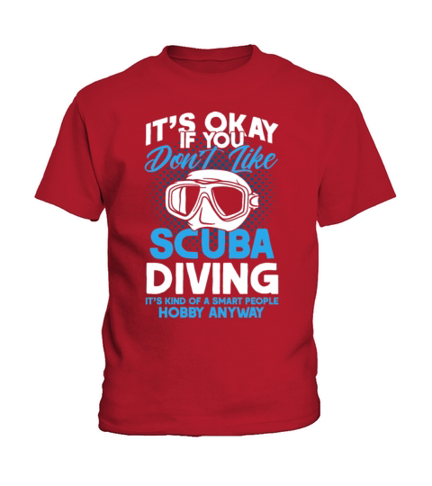 Scuba Diving Gift Underwater Lover Scuba Diver Kids T-Shirt