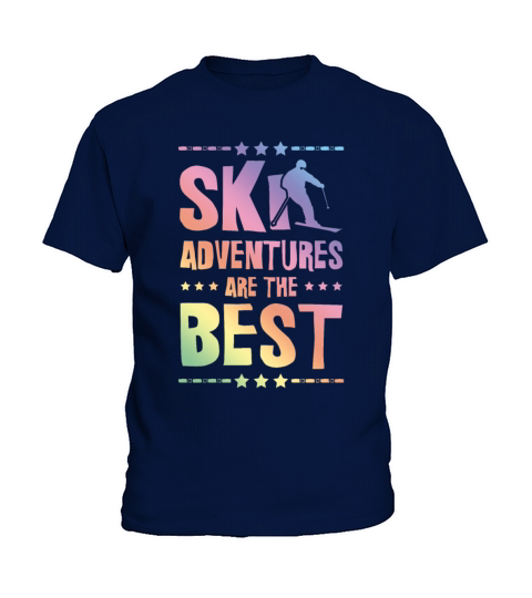 Ski Adventures Kids T-Shirt