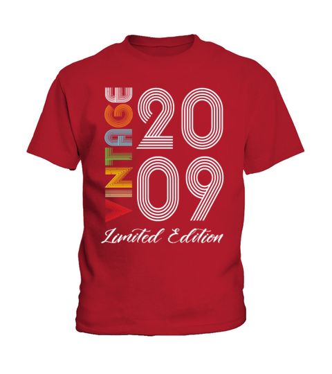 Vintage 2009 Vintage Birthday Retro Vintage Kids T-Shirt