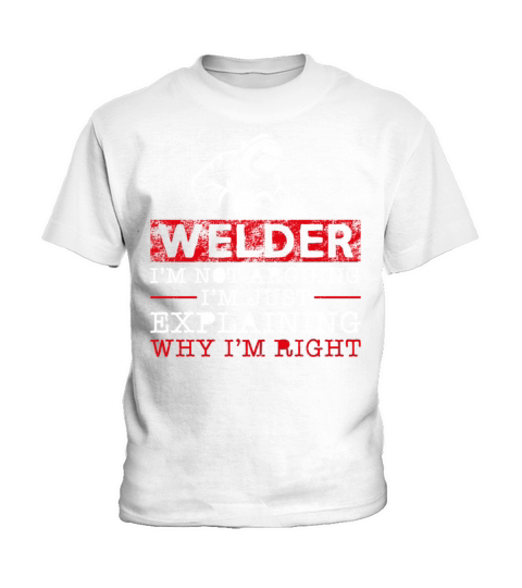Welder Welding Vintage Welder Im Kids T-Shirt