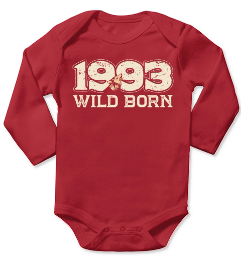 BC 1993 Wild born Long Sleeve Baby One-Piece