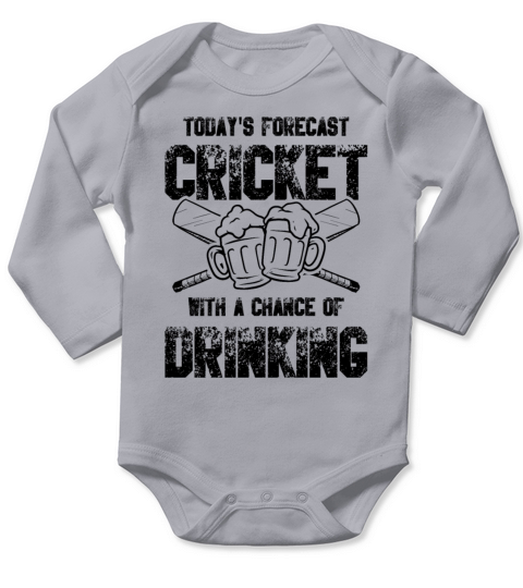 cricket drink Long Sleeve Baby One-Piece