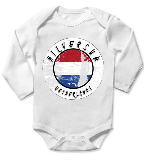 Hilversum Netherlands Vintage Long Sleeve Baby One-Piece