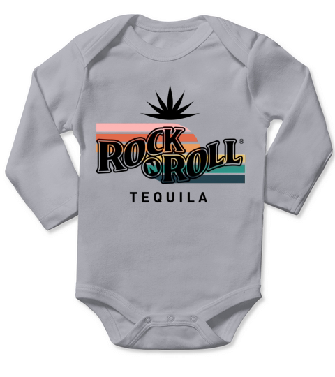 Rock N Roll Tequila Second Collection Long Sleeve Baby One-Piece
