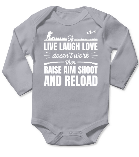Waterfowl Hunting Season Duck Hunting Quote Long Sleeve Baby One-Piece