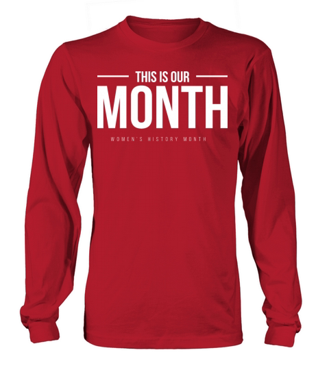 B L M Vintage Quote Womens History Month Long sleeved Unisex