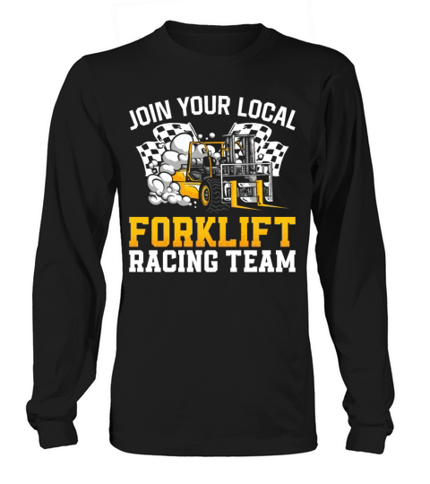 Certified Forklift Truck Operator Long sleeved Unisex