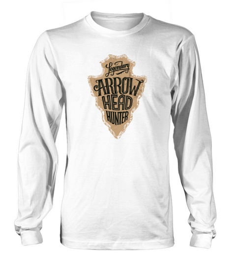 Funny Arrowhead Collecting Vintage Look Gifts Long sleeved Unisex
