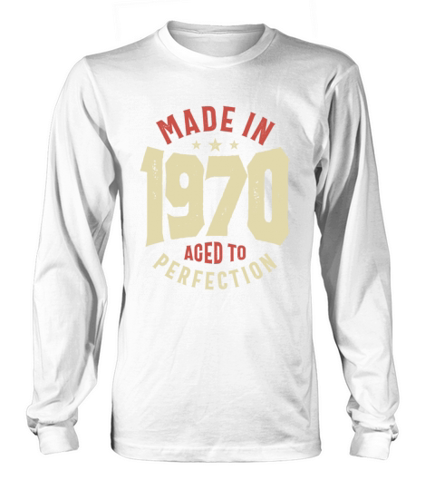 Made in 1970 53rd Birthday Long sleeved Unisex
