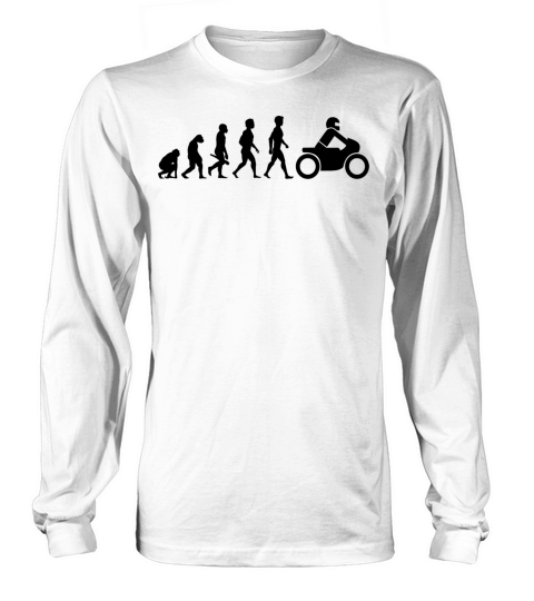 motorrad moped motorcycle motorbike evolution2 Long sleeved Unisex