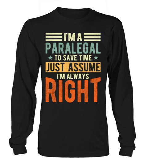 Paralegal Long sleeved Unisex