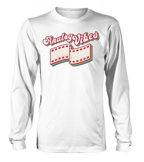 Retro Photographer Vintage Analog Vibes Long sleeved Unisex